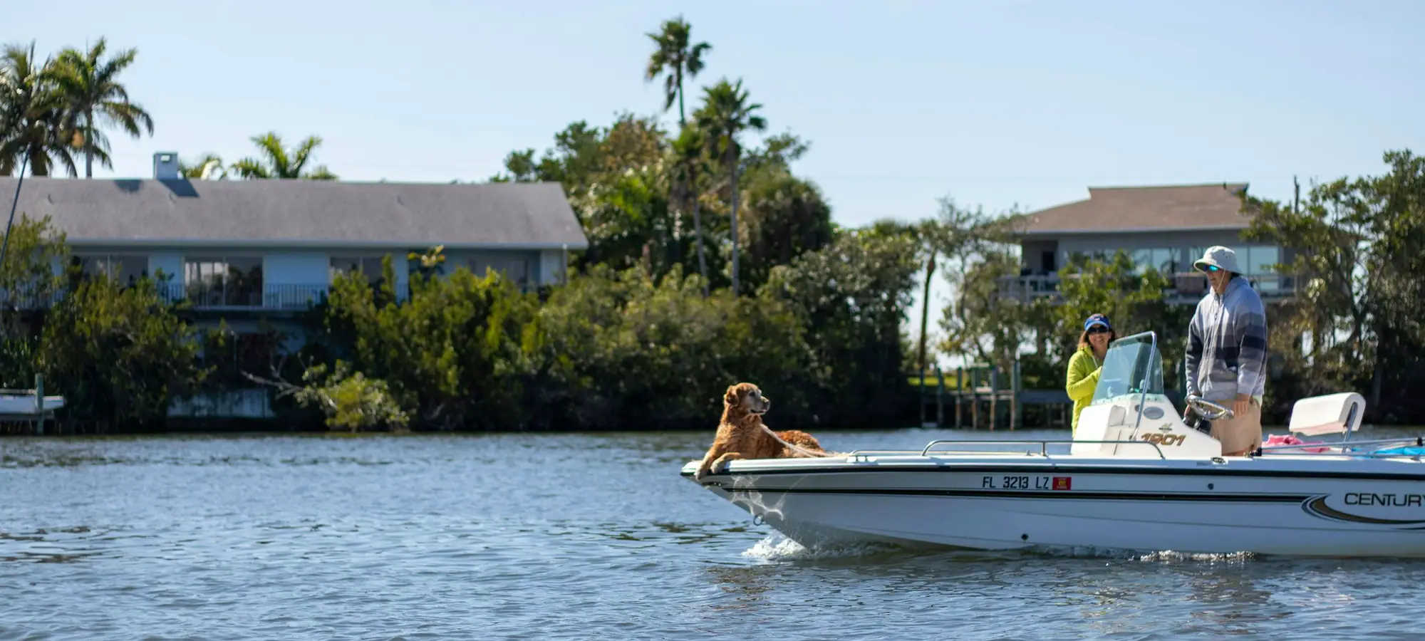 Waterfront homes on the water in Melbourne, Florida