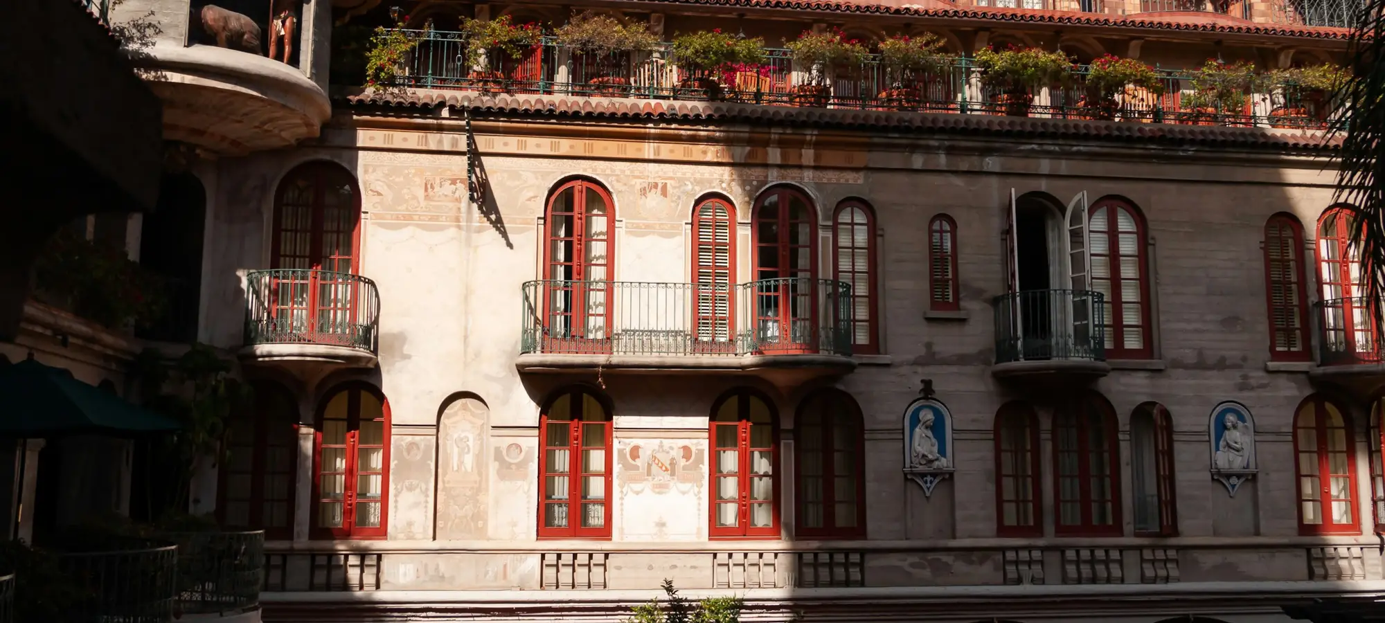 The historic Mission Inn in downtown Riverside