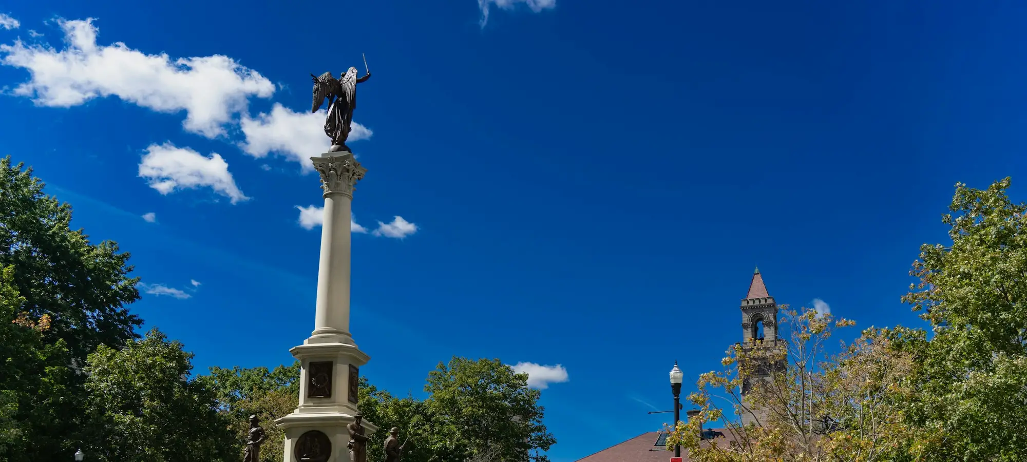 Worcester monument on the city common